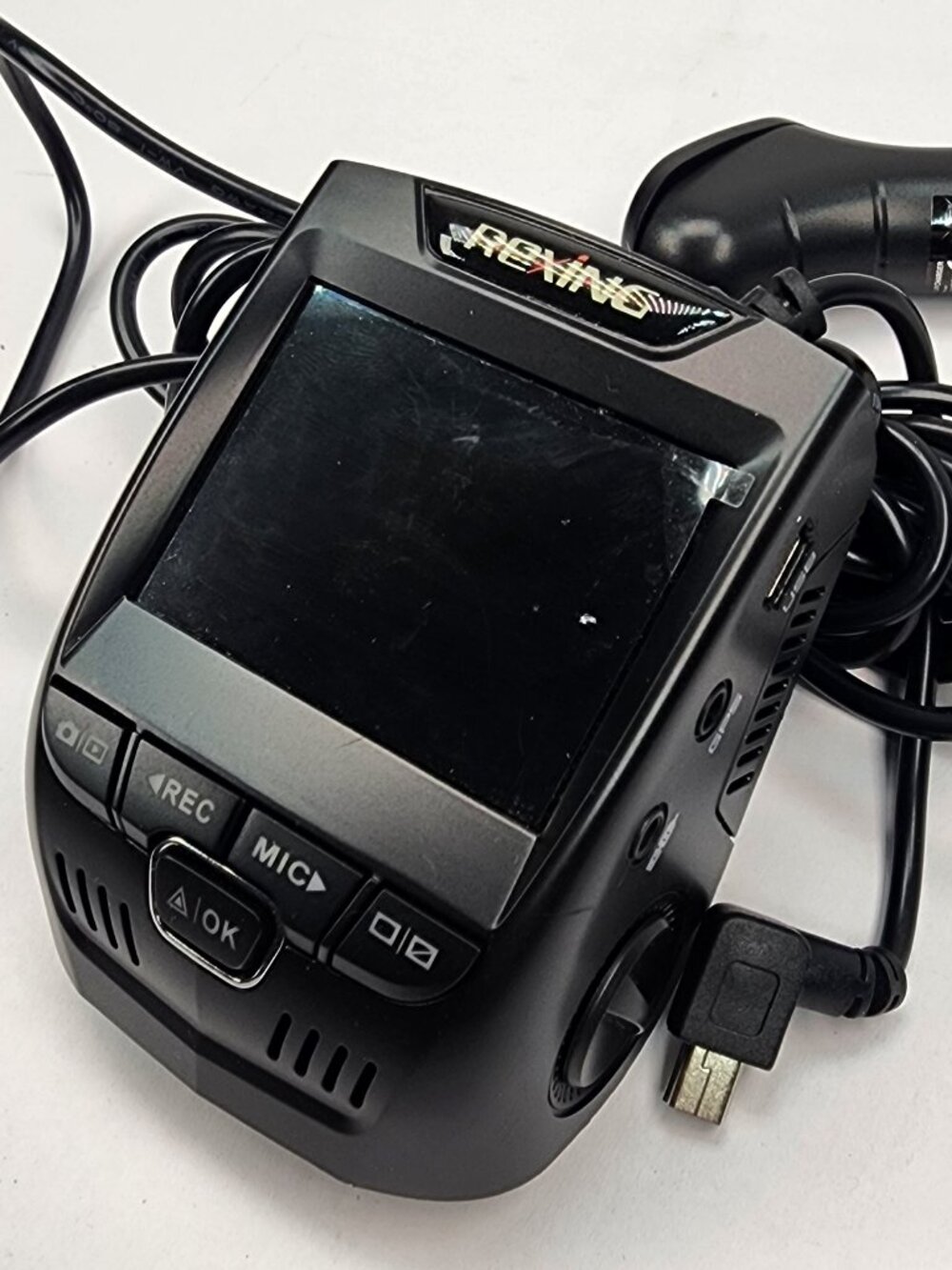 Rexing Dash Cam V1 Gen 2 2880x2160p 170 Degree Wide Angle Car Camera INCOMPLETE
